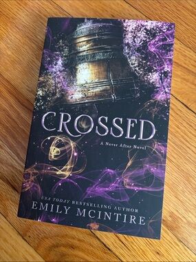 Crossed by Emily McIntire - Purple & Black Cover